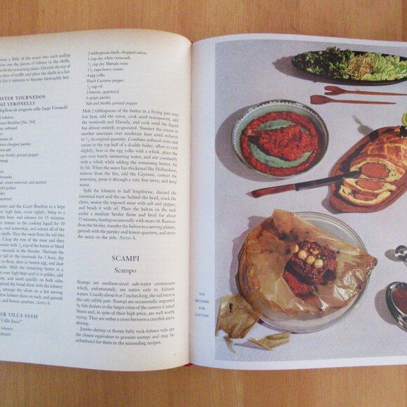 GREAT ITALIAN COOKING Luigi Carnacina (HC 1965) Instruction, Dictionary, Recipes - Picture 6 of 11